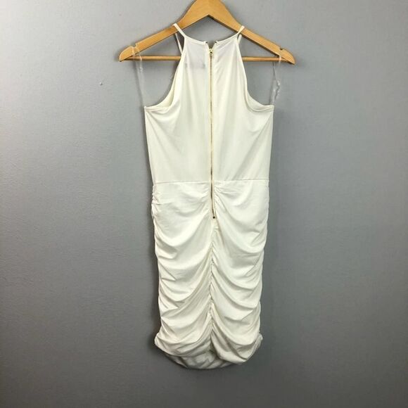 Material Girl Cloud Dancer White Bodycon Mini Dress - Picture 10 of 10